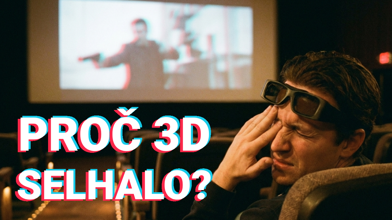 Proč 3D kino nikdy nepřeválcovalo 2D? Největší problém je ve vašich očích